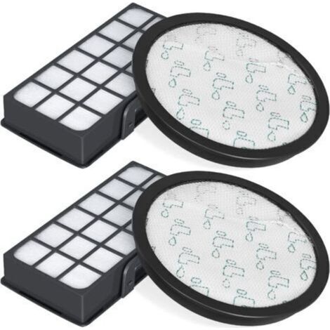 Lot de 2 Filtres HEPA pour Rowenta Silence Force Cyclonic 4AAAA RO7647EA RO7663EA RO7676EA RO7681EA (Modèle RO76xx) Aspirateurs, Filtre de Rechange Accessoires ZR903701 H246 (1/5)