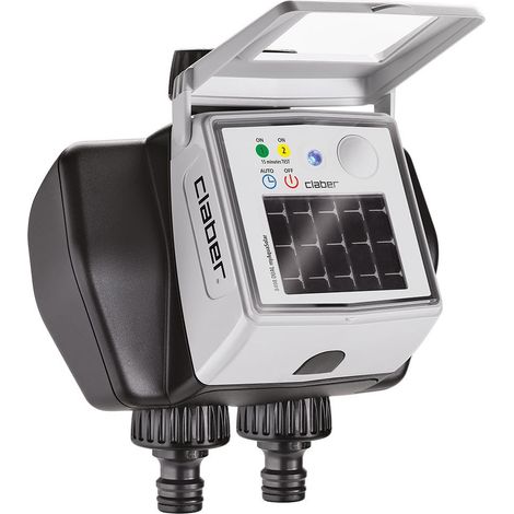 Programmatore Dual Myaquasolar 2 Vie Art. 8498 Claber (1/5)