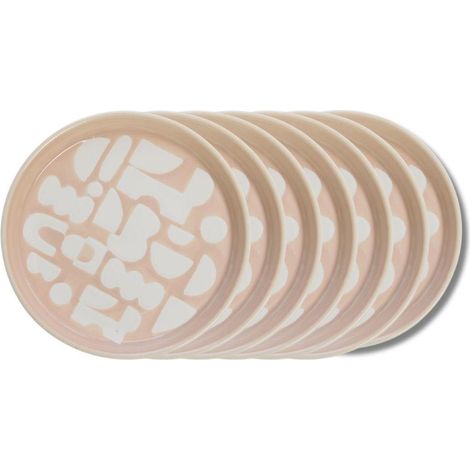 Amadeus - Assiette à dessert Ohana 20 cm (lot de 6) (1/4)