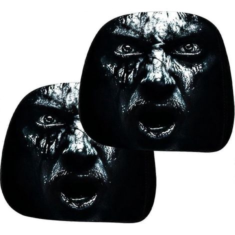 Housse appuie-tête voiture Halloween, protection compatible SUV berline camion usage quotidien style familial (1/5)