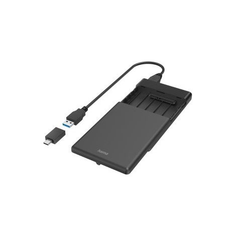 Hama USB Festplattengehäuse 2,5" SATA III 5 Gbit/s mit LED