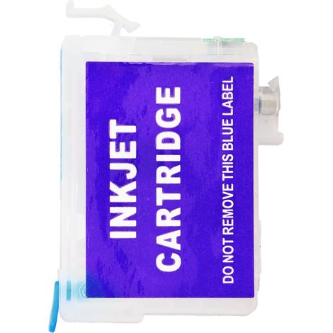 Cartouche d'encre bleue T502XL compatible EPSON XP-5100, XP-5105, WF-2860, monochrome, pour zones européennes, qualité 502, pièce neuve. (1/5)