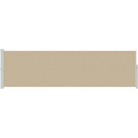 Store latéral rétractable Beige 300 x 120 cm Polyester (1/2)