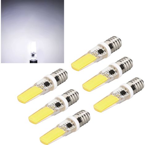Ampoule COB miniature E14, ampoule silicone E14, ampoule COB à intensité variable, compatible avec les suspensions, les plafonniers, les appliques murales et les lampes de table. Disponible en 6 coule (1/5)