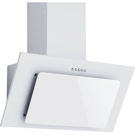 Cappa aspirante cappa inclinata senza testa 60 cm cappa a parete bianca Respecta (1/5)