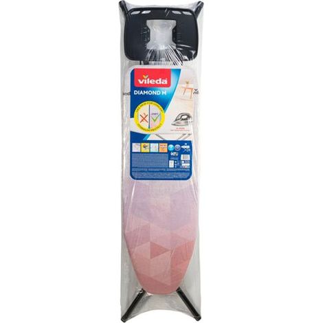 Vileda Diamond Bügeleisenbrett Aluminium Stahl 120x38 cm