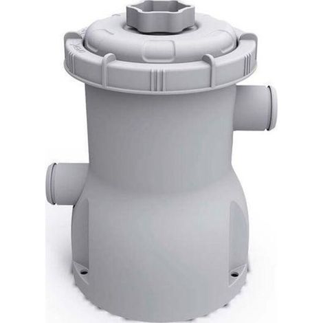 Pompe à cartouche filtrante pour piscine extérieure – Débit 1136 L/h – Assure nettoyage et filtration efficaces de l’eau du bassin