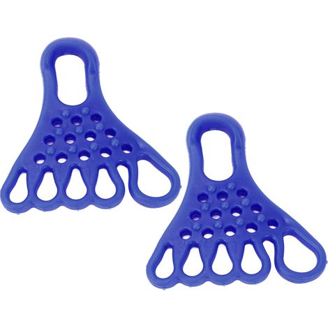 Zehen- und Fußspreizer, Muskelentspannung, Massagespreizer, TPR-Dehnband für Fitness, Valgus, blau (1/5)
