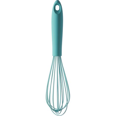 Interiors By Premier Silicone Kitchen Whisk in Pastel Green,Flexible & Heat-Resistant Balloon Whisk,Non-Stick Whisk With Handle