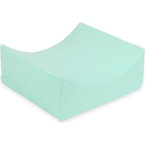 Cuna de espuma para parque infantil color menta (1/5)
