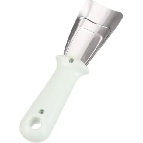 1 pièces en acier inoxydable outil de déglaçage Portable utile réfrigérateur outils dégivrage pelle congélateur grattoir à glace cuisine propre Gadget vert (1/4)