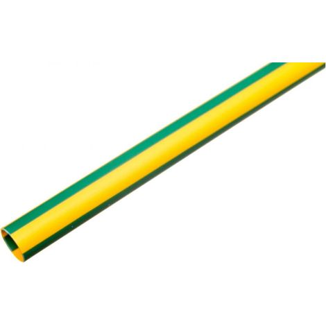 Dünnwandiger Schrumpfschlauch, 1-m-Abschnitte, CR 4.8/2.4 gelbgrün, 427533 /50 Stück/