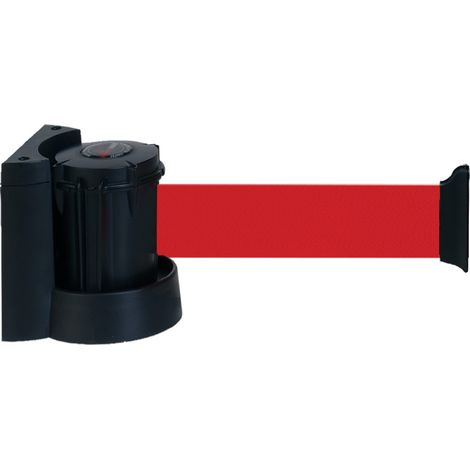 Enrouleur mural avec sangle Rouge 5m x 50mm - 2051231 (1/2)