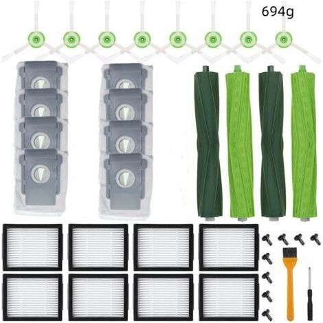 BARKBUSTERSKit pour Irobot Roomba I7 I7+ I3 I4 I6 I8+ J7+ E5 E6 E7 Robot aspirapolvere (1/4)