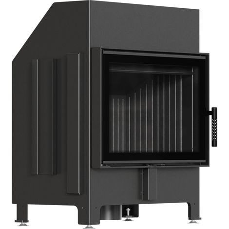 Kamin KRATKI ZIBI ECO 9,9 kW Ø 180 mit schwarzer Verkleidung (1/5)