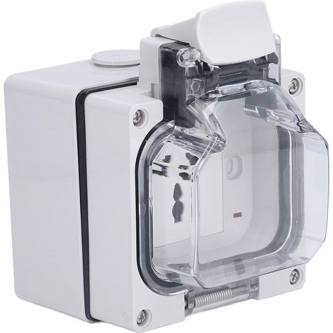 Prises extérieures étanches IP66, usage intensif, pour la décoration de jardins, 250 V, 13 A (1/5)