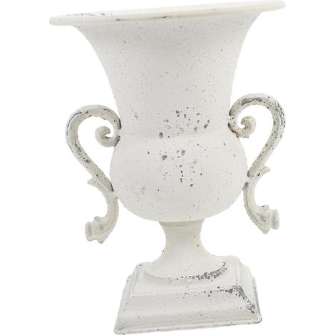 Vase à Fleurs Style Vintage Pot pour Composition Botanique Intérieur Urne Décorative pour Fleurs Fraîches Ou Séchées (1/5)