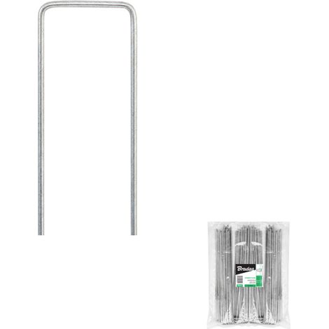 BRADAS SZPILKA DO AGROTKANIN METALOWA 3cm x 15cm /50szt.