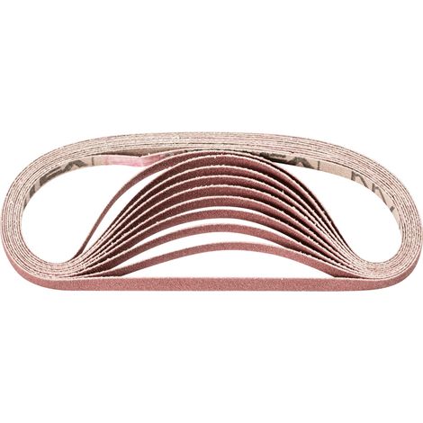 PFERD TOOLS Korund Schleifband BA 6x305 mm A180 für universelle Anwendung mit Bandschleifer 100 Stk