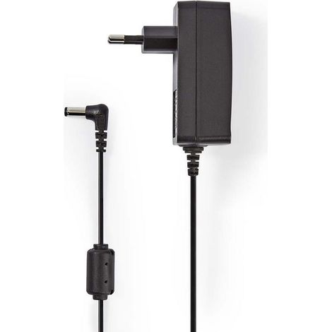 Adaptador de camara cctv 20 a 12 v cc mango de 55 x 21 mm hane 150 metros negro