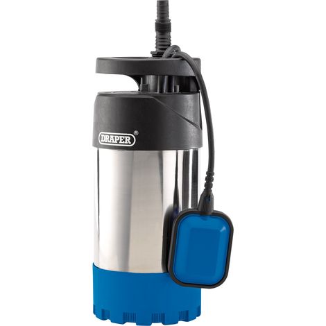 Draper 98921 1000W Deep Water Submersible Well Pump with Float Switch – 91 L/min Capacity