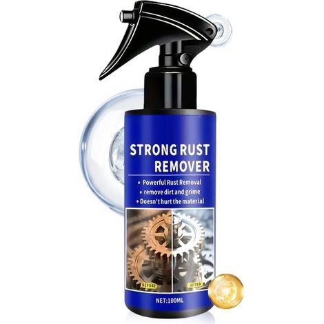 Spray antirouille pour métal - 100 ml - Pour berlines, SUV, camping-cars, camionnettes, camionnettes, pickups, motos (1/5)