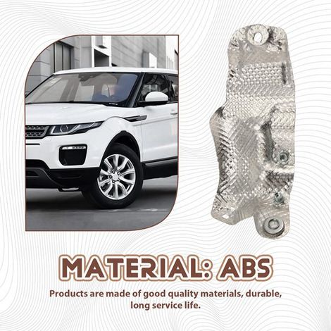 Part numbers LR107290 and LR094412 are suitable for the turbo heat shield of the Land Rover Evoque and Discovery Sport. (1/5)