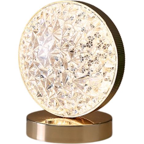 Lampe de bureau, veilleuse à couleurs changeantes, veilleuse à intensité variable, lampe de bureau à chargement sans fil avec port de chargement USB (1/5)