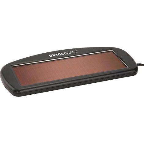 Cargador de batería para coche EXTOL CRAFT, solar, 1,5 W, 100 mA (1/2)