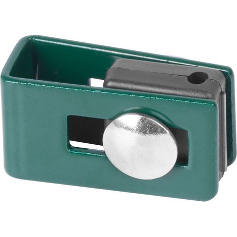 Halterung Strend Pro EUROSTANDARD, U43, grün, RAL6005, für Zaunpaneel, Packung 5 Stk. (1/2)