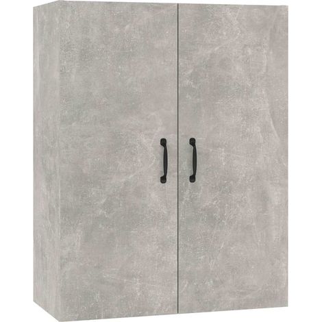 Maison Exclusive - Armario colgante madera ingeniería gris hormig (1/5)