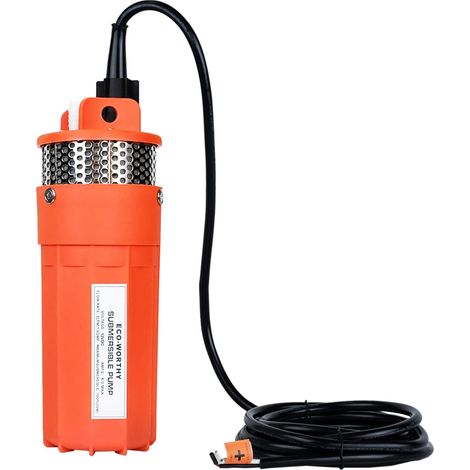 Pompe Submersible 12V - 1 Unité - Acier Inoxydable - Haut Débit 70m - Irrigation Agricole - Puits 4-1/8" (1/5)