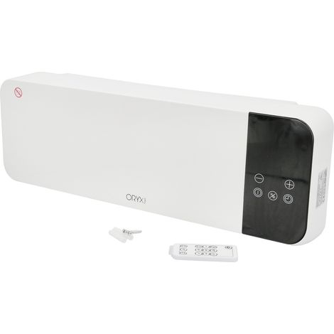 ORYX termoconvector de pared split 1000 / 2000 watt. , Termo convector Split de Pared - 2 niveles de Potencia: 1000 / 2000 Watt.- Oscilación automatica.- Termosta