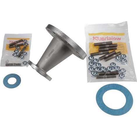 Übergangsflansch Set DN25/80 exzentrisch - 15132926832 von Weishaupt