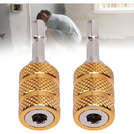 [Adaptador de taladro] + [Fuente de alimentación multifuncional] + [6 mm con bloqueo automático] + [Varilla de extensión hexagonal y de carbono] (2 piezas) (1/5)