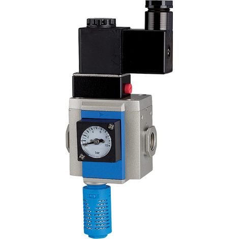 Riegler 3/2-Wege-Anfahrventil »G-mini«, 24 V DC, BG 200, G 1/4 (1/4)