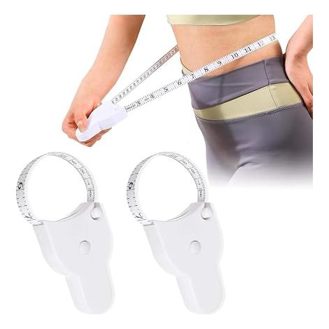 Cinta métrica de sastre de 2 piezas, cinta métrica de costura, impresión a doble cara - 150 cm, 60 pulgadas, retráctil, cinta métrica flexible para costura de sastre (1/5)