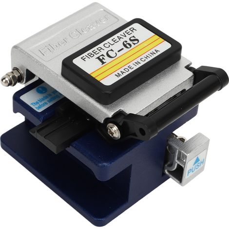Hochpräziser automatischer Glasfaserschneider, Werkzeug zum Schneiden von Glasfaserkabeln, 0,5°-Winkel, automatischer Rücklauf, für Elektriker und Netzwerktechniker, 1 Stück (1/5)