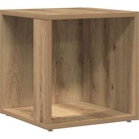 Maison Exclusive - Tavolino da Salotto Rovere Artigianale 33x33x34cm in Truciolato