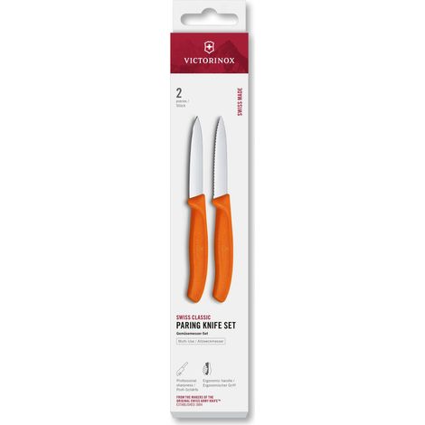 Set coltelli da cucina Victorinox swiss classic 2 pezzi lavabile in lavastoviglie ergonomico