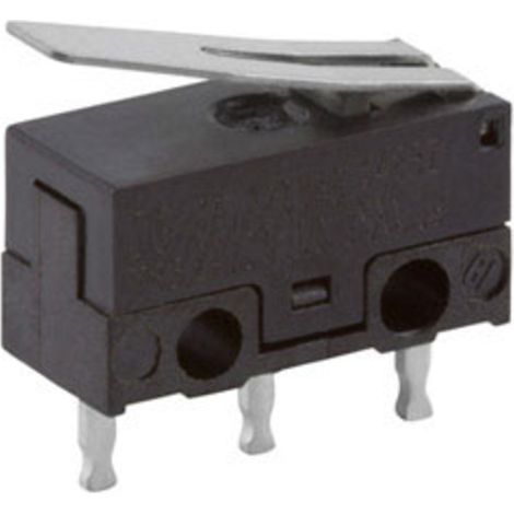 ZF DGE3-E7LC Mikroschalter  125 V/AC 3 A 1 x Ein/(Ein) Schaltwerk: IP40/Anschlüsse: IP00 tastend 1 S