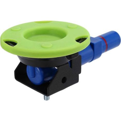 Ventouse concave de 75 mm (3 pouces) avec pompe à main robuste et goujon fileté M6 (1/5)