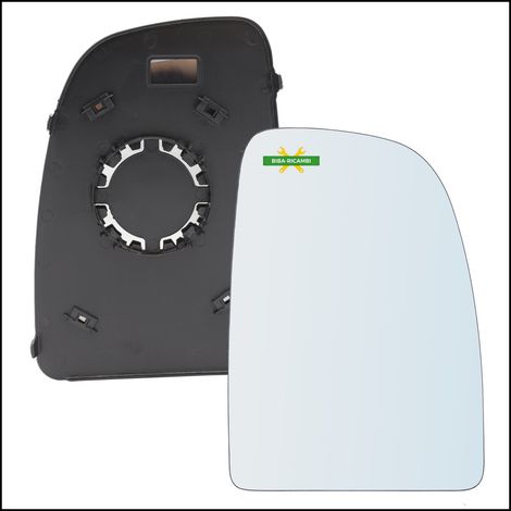 Piastra retrovisore superiore lato dx-passeggero per citroen jumper iii dal 2006 (1/3)
