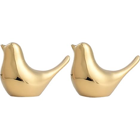 Extragroße Keramik-Vogelfigur, Heimdekoration, dekoratives Kunsthandwerk für Wohnzimmer/Arbeitszimmer, kreatives Geschenk.