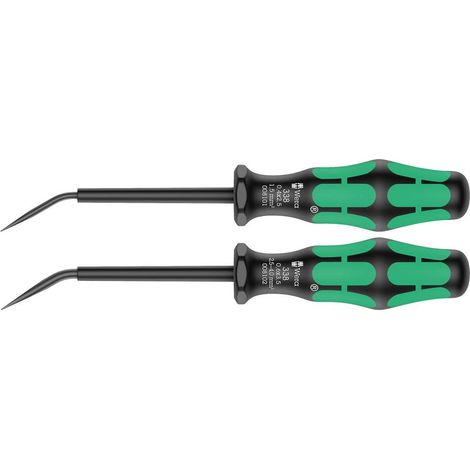 Wera – Pince à dénuder 5008100001 – Capacité de dénudage jusqu'à 4mm² – Pour bornes à ressort – Poignée Kraftform ergonomique (1/5)