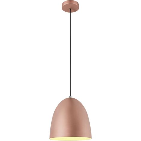 Suspension PARA CONE 30 intérieur L250 cm E27 simple 60W cuivre/blanc - SLV - 1008132 (1/2)