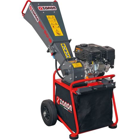 BIOTRITURATORE A SCOPPIO CIPPATORE ØMAX5cm 7HP 196cc MOTORE LONCIN CIP50-B ZANON (1/2)