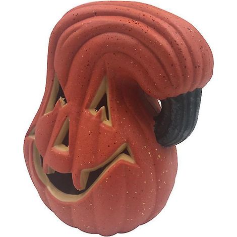 1 Stück leuchtende Halloween-Kürbislaterne in Melonenform