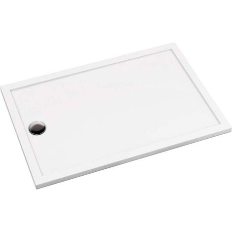 Deante Plato de ducha rectangular blanco 100x80 cm