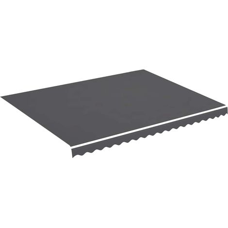 Maison Exclusive - Tessuto di Ricambio per Tenda da Sole Antracite 450x350 cm Poliestere (1/5)